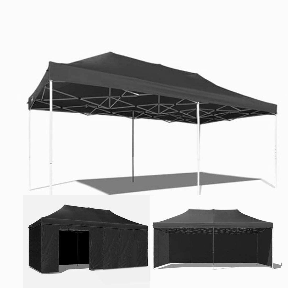 Budget Pop Up Gazebo 3mx6m (10ft x20ft)