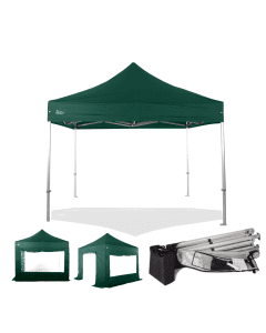 Rhino HEX 55 3mx3m (10ftx10ft) - Colour Green - Walls Frame + Roof
