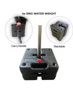 SET OF 4 10KG WATER WEIGHTS